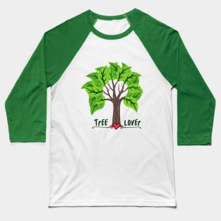 Tree Lover Baseball T-Shirt